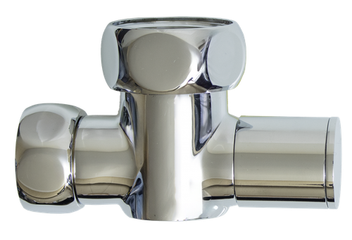 Кран для ПС УГЛОВОЙ 1"г х 3/4г  КРУГ. ViEiR  (30/1пар)