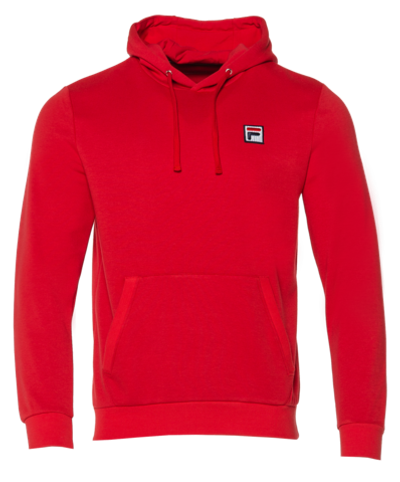Мужская теннисная кофта Fila Sweathoody Edward M - fila red