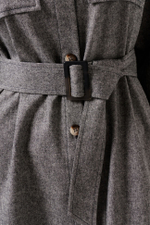 51643 Платье женское (серый меланж)