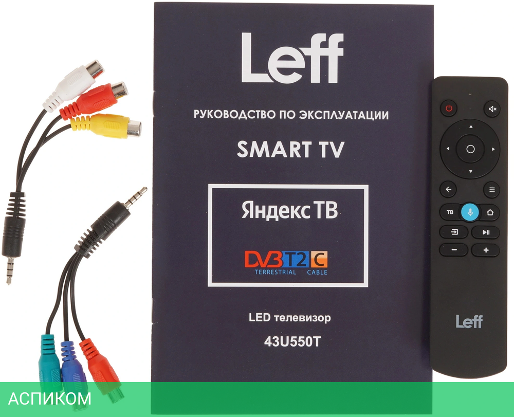 Телевизор LED Leff 43" 43U550T