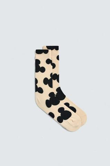 ZARA HARRY LAMBERT X DISNEY НОСКИ С СИЛУЭТОМ МИККИ МАУСА, РАЗНОЦВЕТНЫЙ