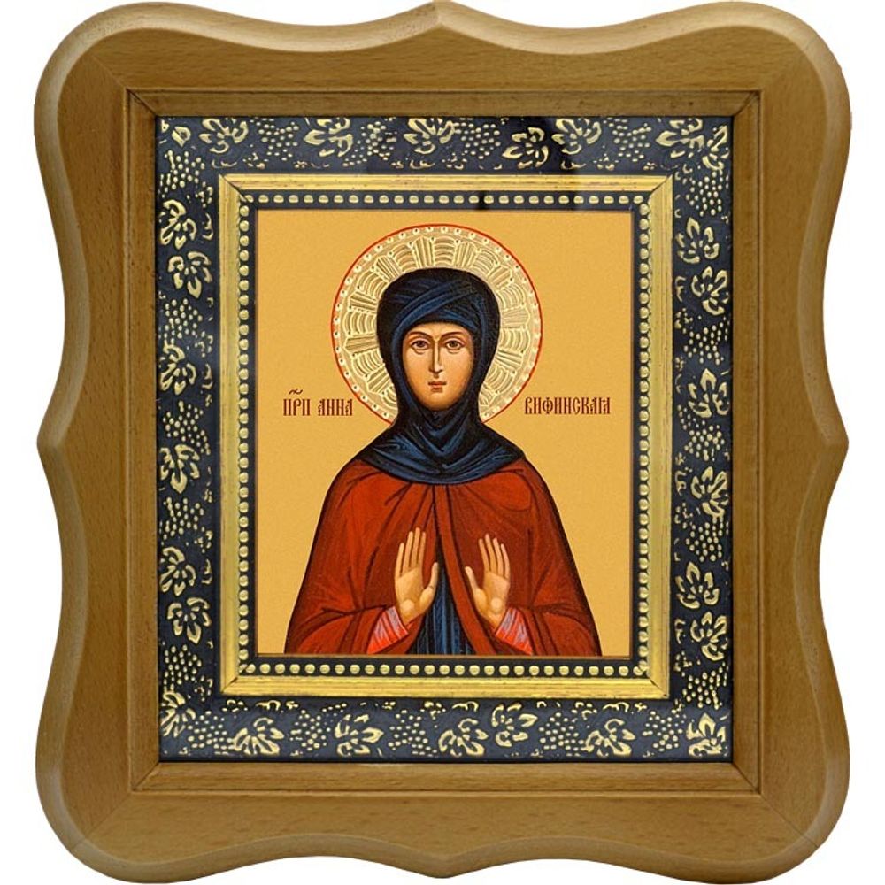 Анна Вифинская преподобная. Икона на холсте.