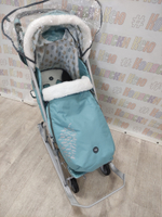 Санки-коляски Ника 7-5K мятный с шишкой