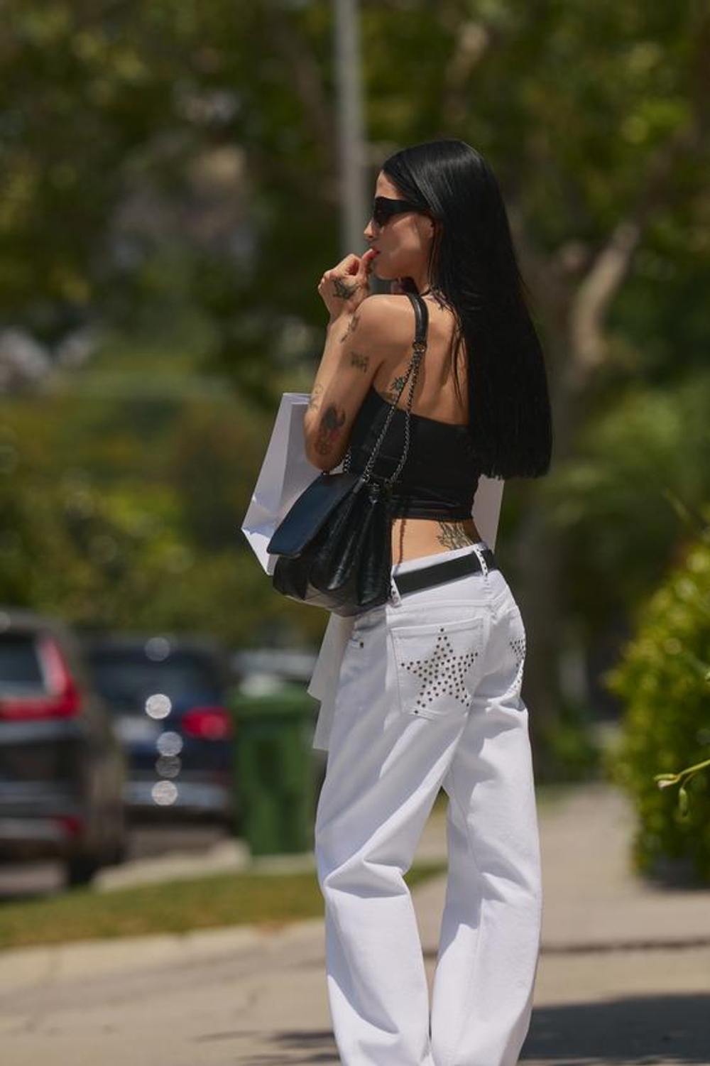 ZARA ДЖИНСЫ TRF WIDE LEG С НИЗКОЙ ПОСАДКОЙ И ЗАКЛЕПКАМИ, БЕЛЫЙ