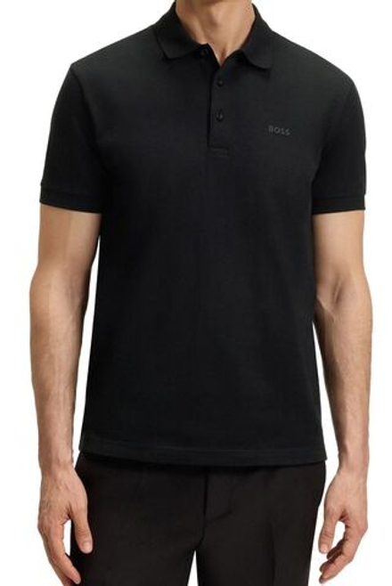 Теннисное поло BOSS Patteo GOC Shirt - black