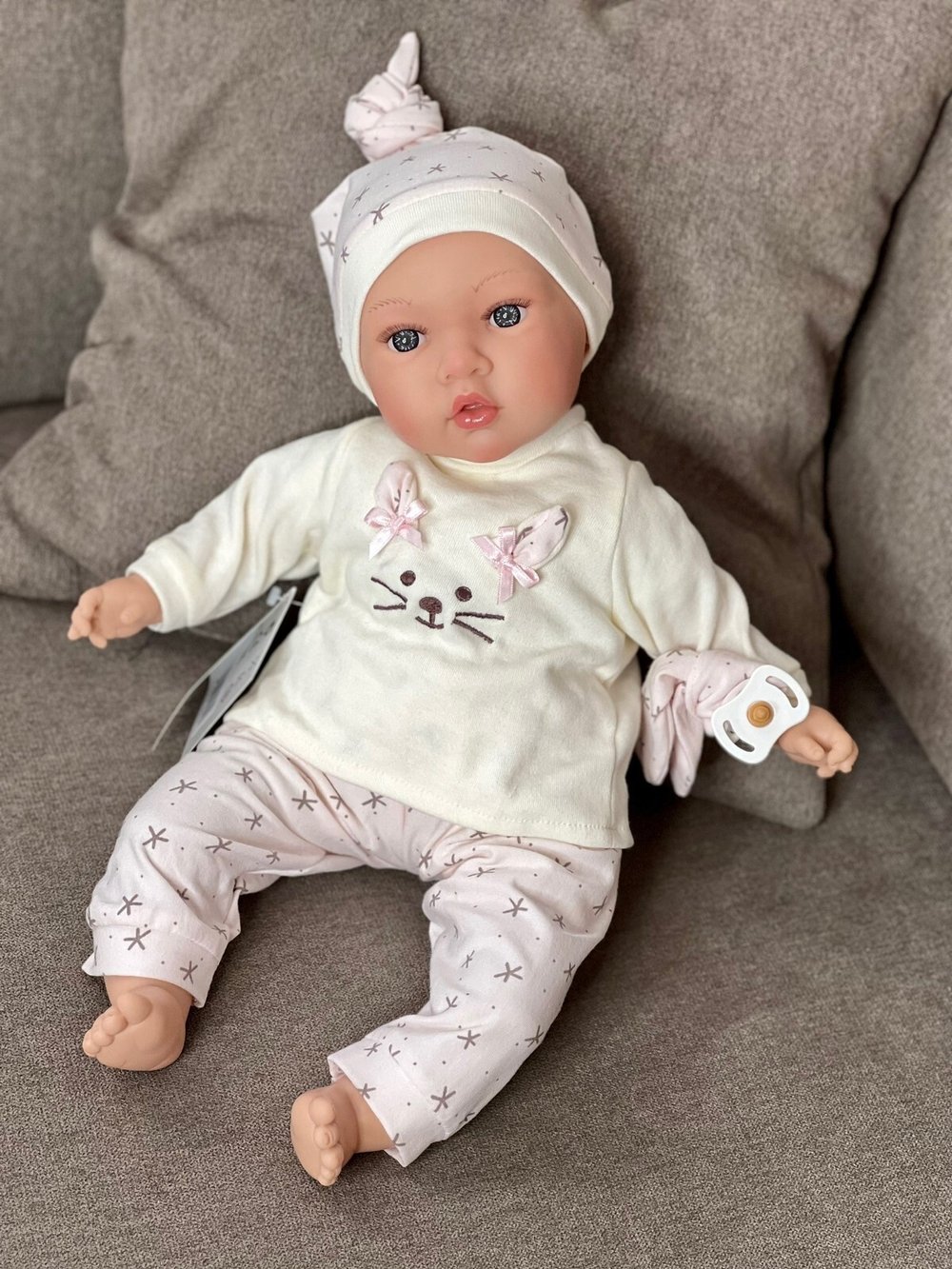 Кукла Nines 45см Susette мягконабивная в пакете (N2600K)