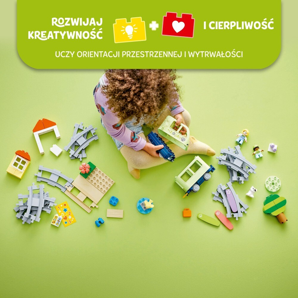 LEGO DUPLO Town / Интерактивное приключение на поезде/ 10427