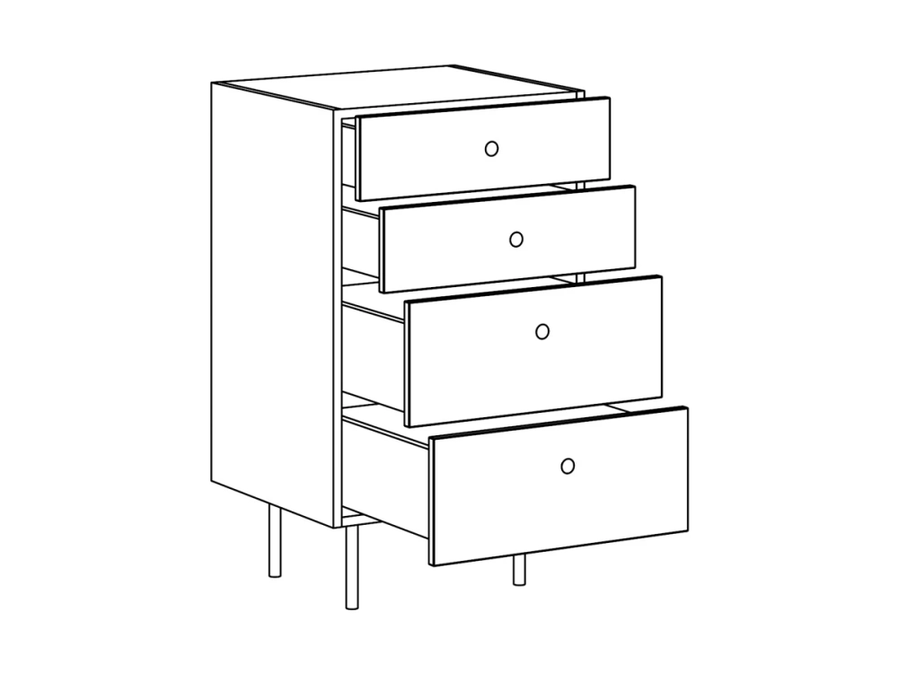 Комод малый Frida