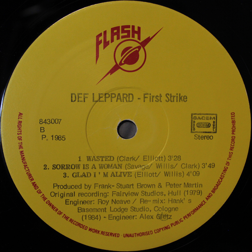 Def Leppard / First Strike (LP)