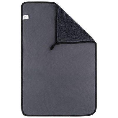 Салфетка из микрофибры 40*60см двухсторонняя (гладкая+ворс)