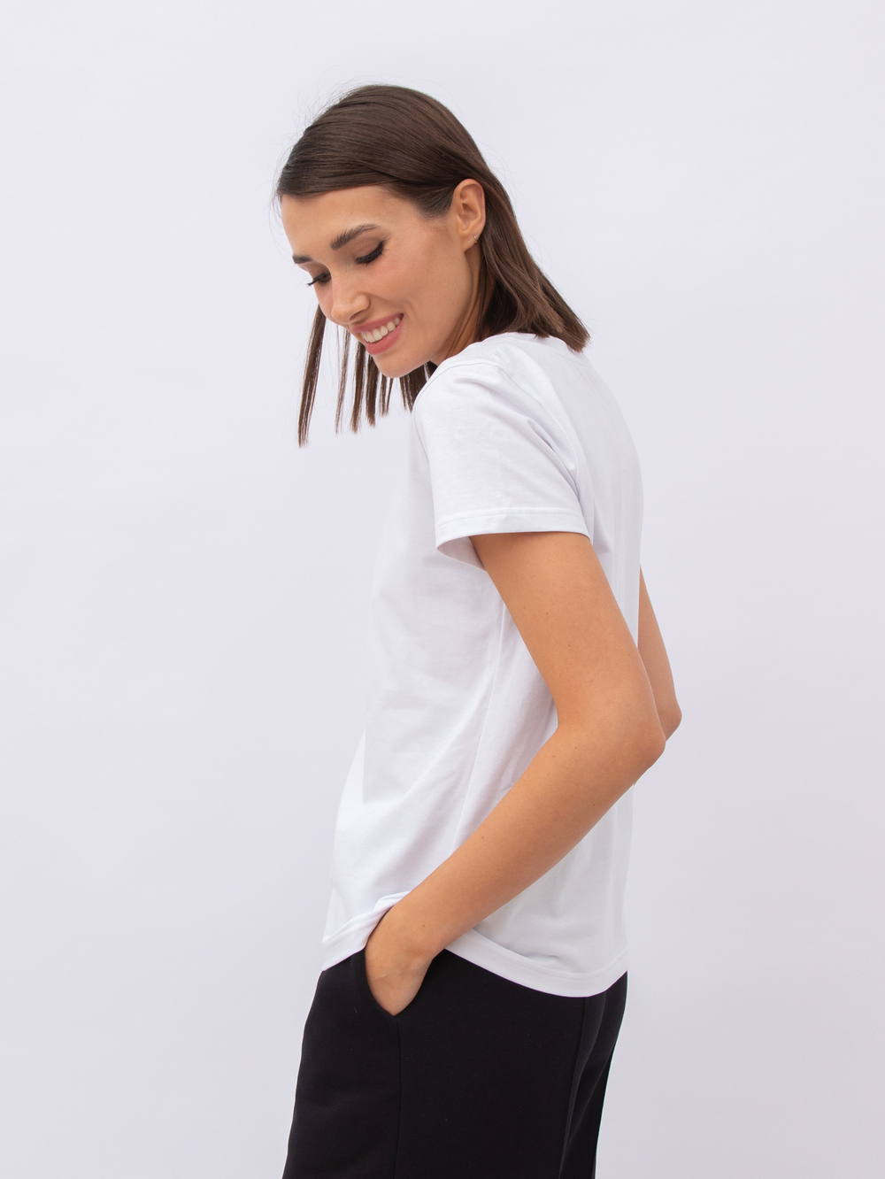 Футболка женская Anyday Icon T-shirt 01, цвет белый