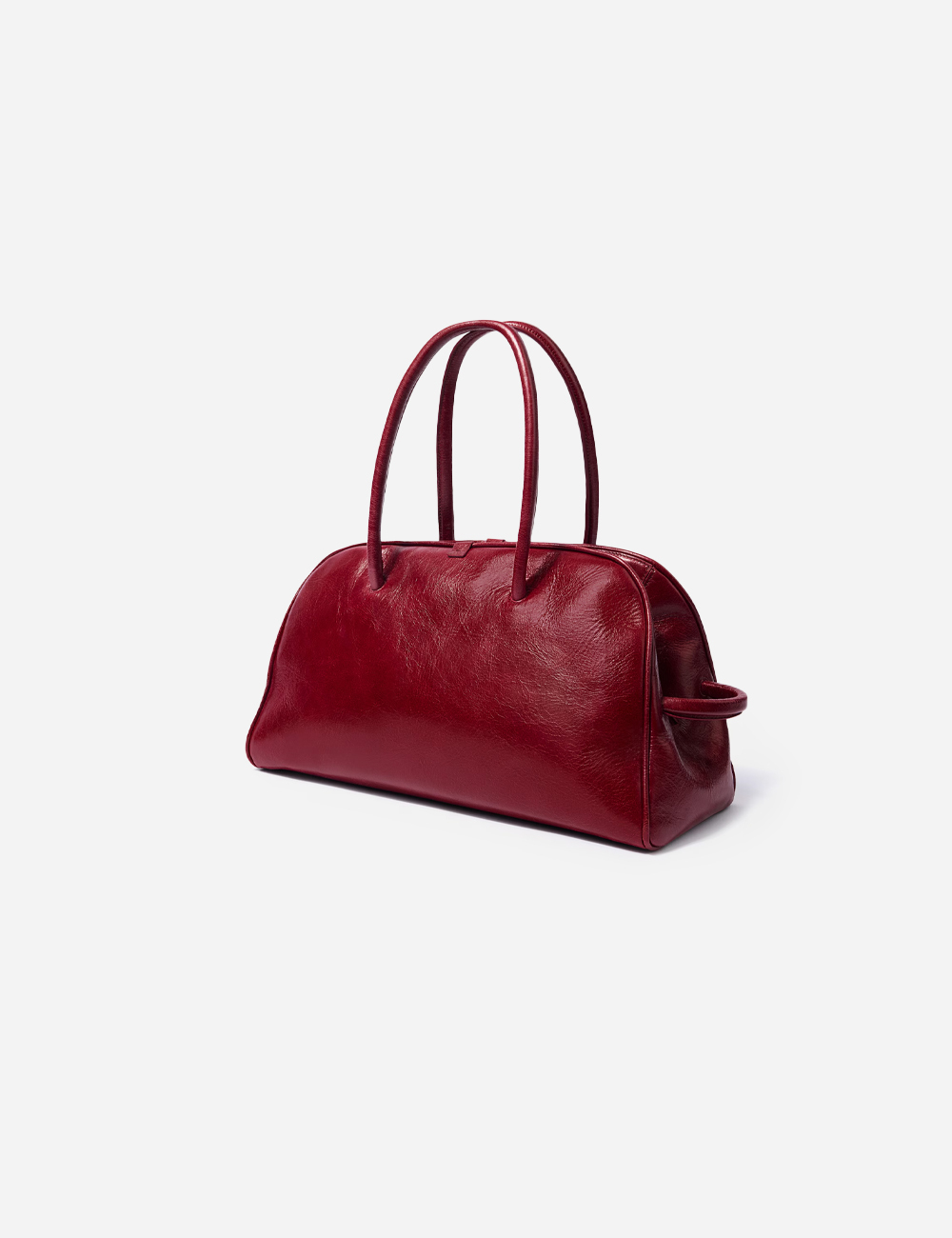 Jacquemus The Turismo Soft Bowling bag "Burgundy"