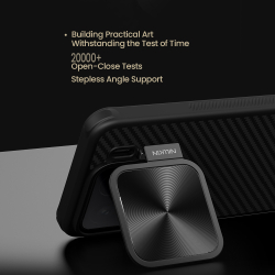 Чехол от Nillkin из арамидного карбона (кевлар) для Xiaomi 15 Pro, серия CarboProp Magnetic Case, с поддержкой беспроводной зарядки