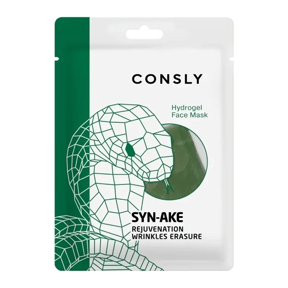 Гидрогелевая маска с пептидом CONSLY Hydrogel Syn-Ake Face Mask