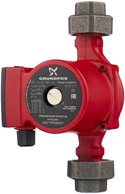 Циркуляционный насос Grundfos UPS 25-60 180 230В (60 Вт)