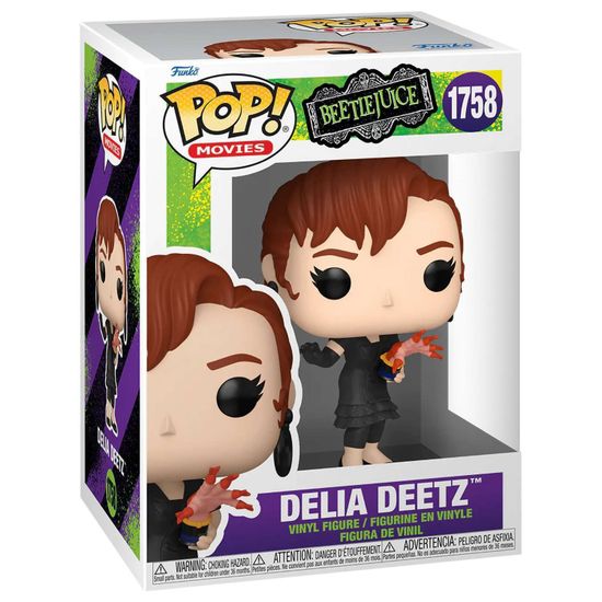Фигурка Funko POP! Movies Beetlejuice S3 Delia Deetz (1758) 83563 / Фигурка Фанко ПОП! по мотивам фильма "Битлджус ", Делия Дийтц