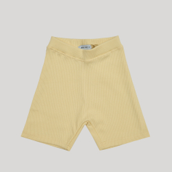 Ribbed Shorts Alabaster Gleam