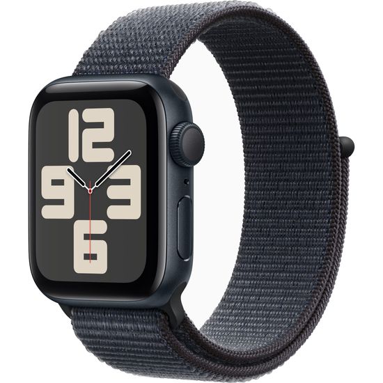 Apple Watch SE 2024 GPS 40mm Midnight Aluminum Case with Ink Sport Loop