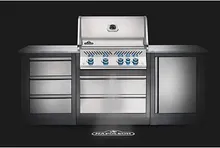 Встраиваемый газовый гриль Napoleon Prestige BIPRO-500, 5 горелок