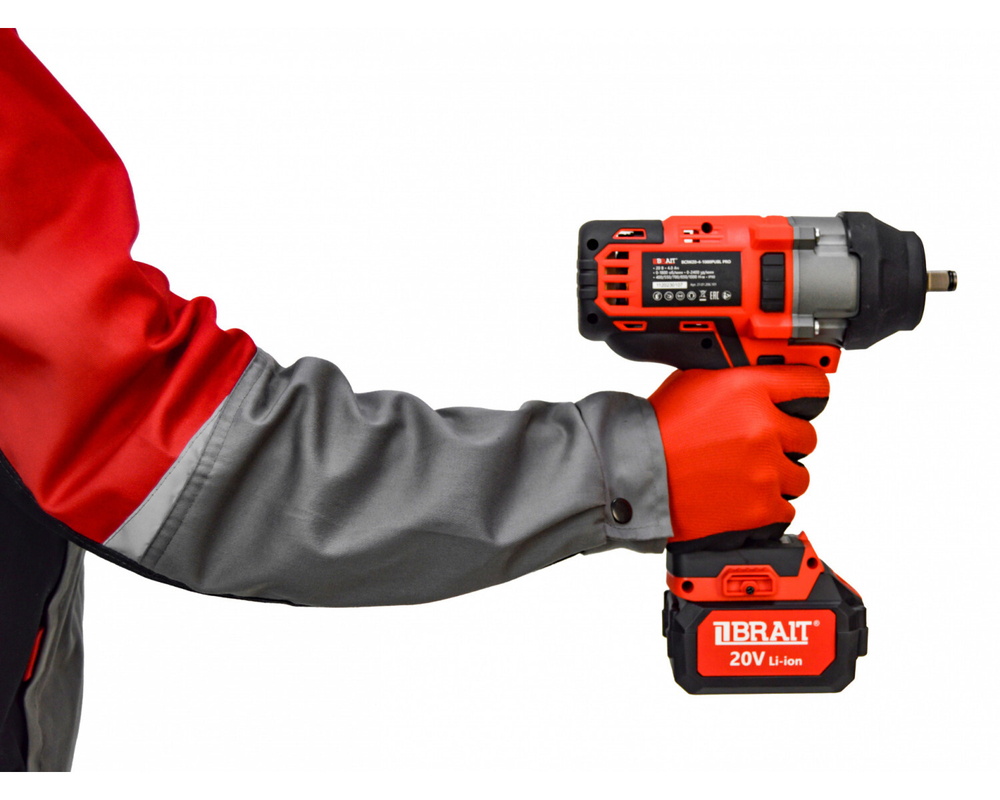 Гайковерт удар. аккум. BRAIT BCIW20-4-1000PU PUBL