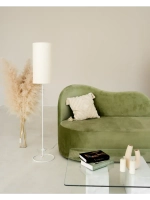 Торшер напольный с абажуром в гостиную современный