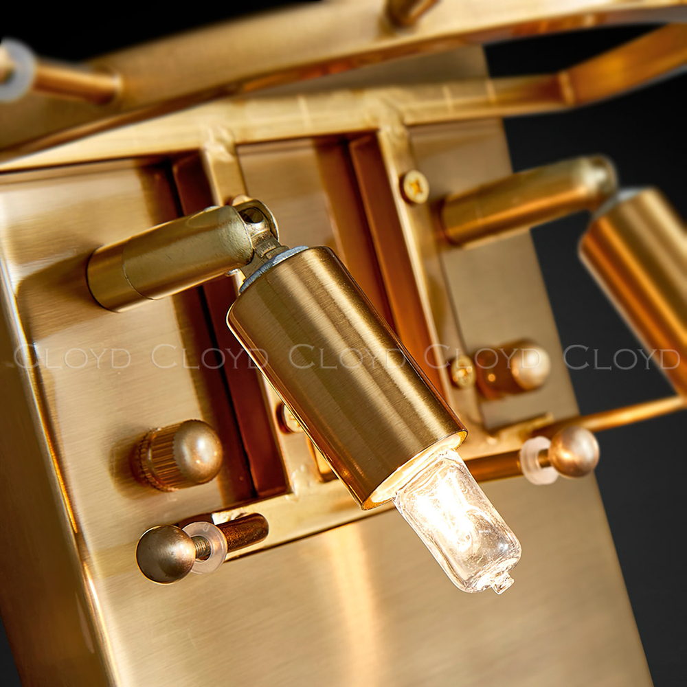 Бра Cloyd SAAM W2 / выс. 19 см - золото (арт.20463)