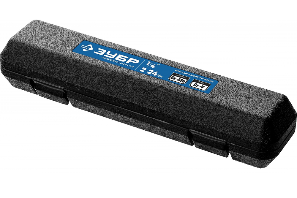 Динамометрический ключ Зубр 1/4", 2 - 24 Нм, Профессионал 64091-025_z01