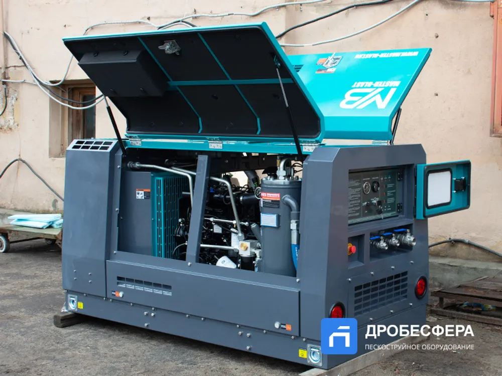 Дизельный винтовой компрессор MASTER BLAST MB185D+ АС