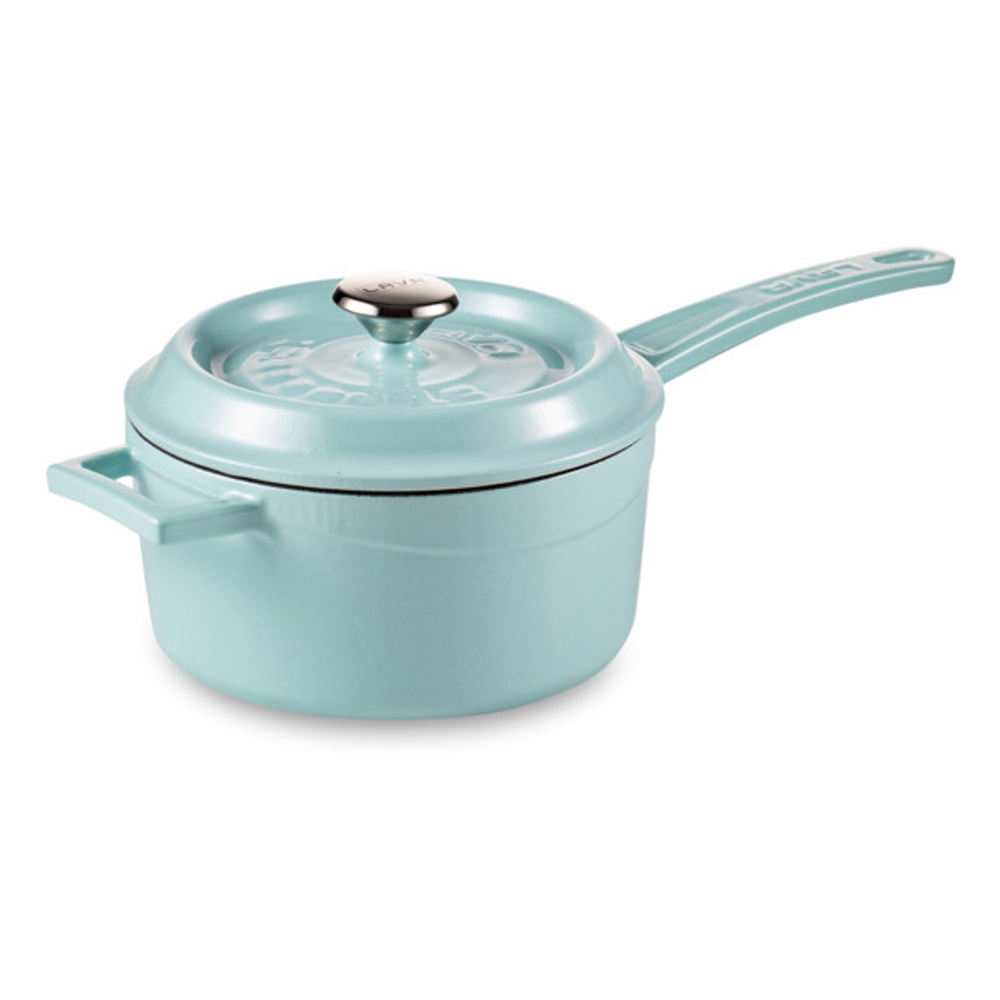 Ковш с крышкой 1.3л LAVA бирюзовый