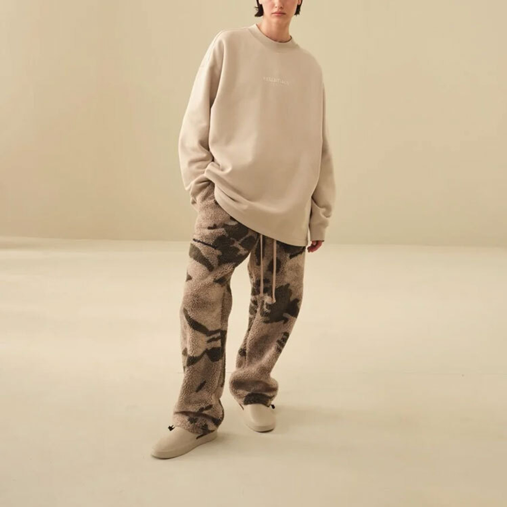 Штаны Fear of God Essentials Polar Fleece Pant Camo, FOG-SS22-099