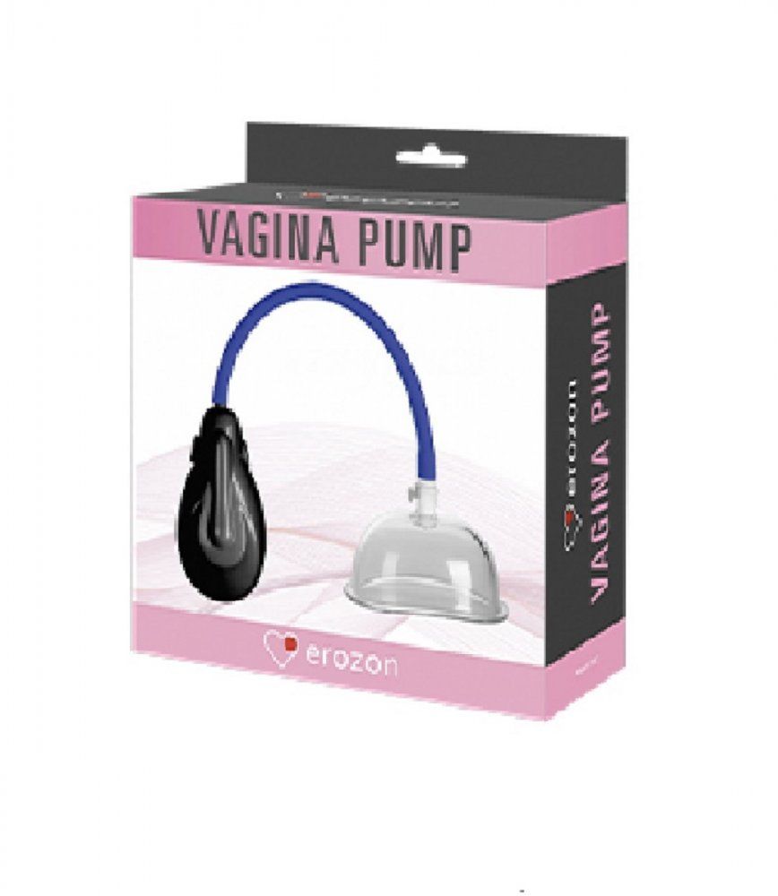 Вакуумная помпа для клитора и малых половых губ Erozon Vagina Pump