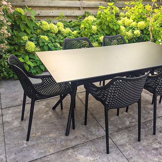 Кресло пластиковое Air XL черное