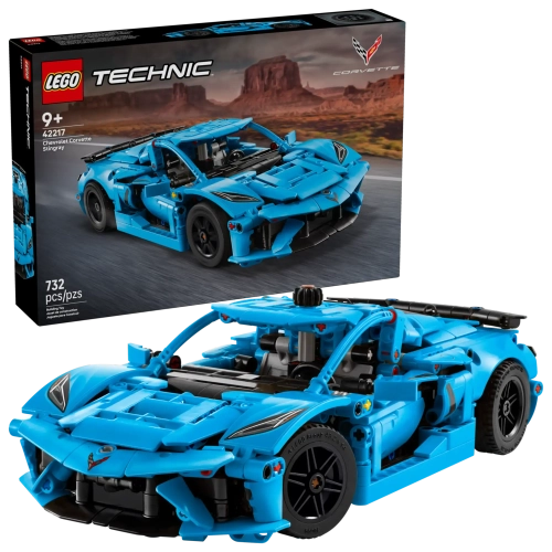 Конструктор LEGO Technic 42217 Chevrolet Corvette Stingray Синий