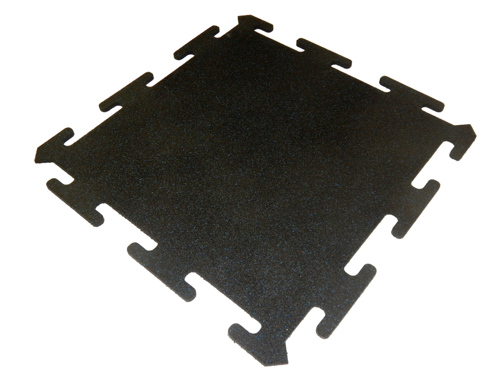 Покрытие Rubblex Puzzle Standart  100х100х2,5 см 65-70ШОР Черное