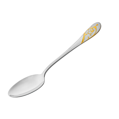 Ложка из серебра/Позолота,чернение,Эмаль