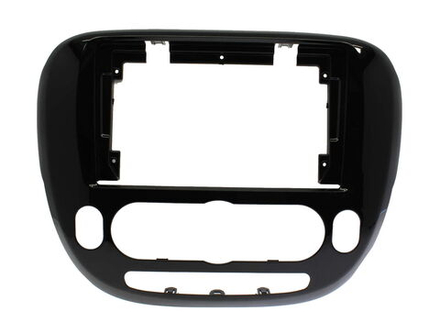 Переходная рамка магнитолы KIA SOUL 2014-2016 9 дюймов (авто с кондиционером)