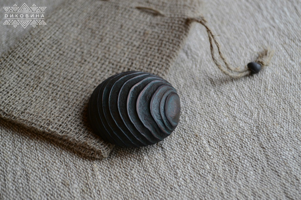 бохо-брошка круг