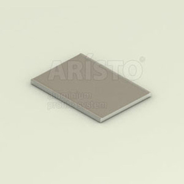 ЭКО Наклейка разделительная (3.00м) хром матовый (AL) (AE0106) Aristo (Out)