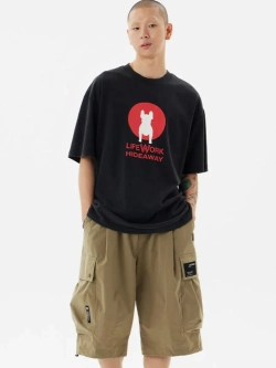 Шорты бермуды карго с карманами