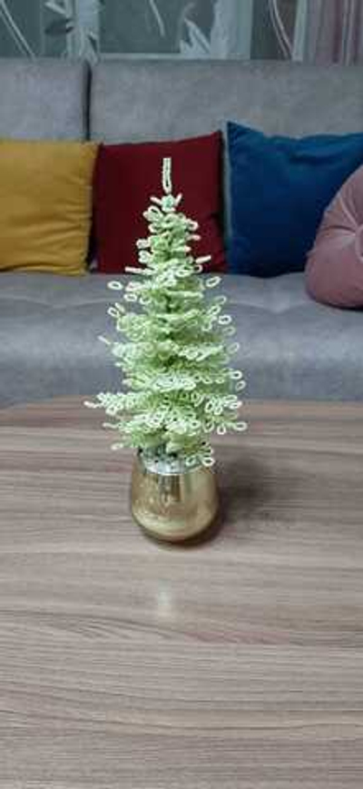Ёлка из бисера 36см