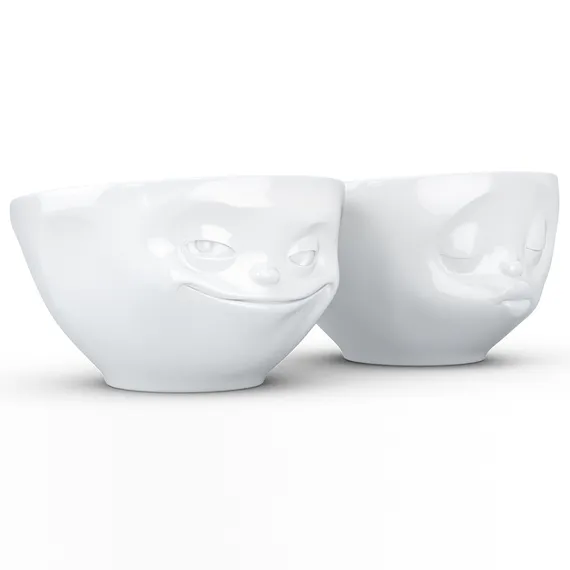 Набор из 2-х чаш Tassen Grinning &amp; Kissing 200 мл