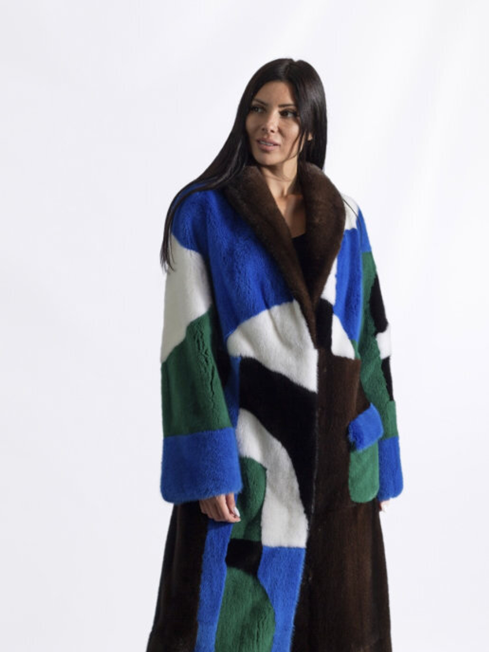 Шуба из норки