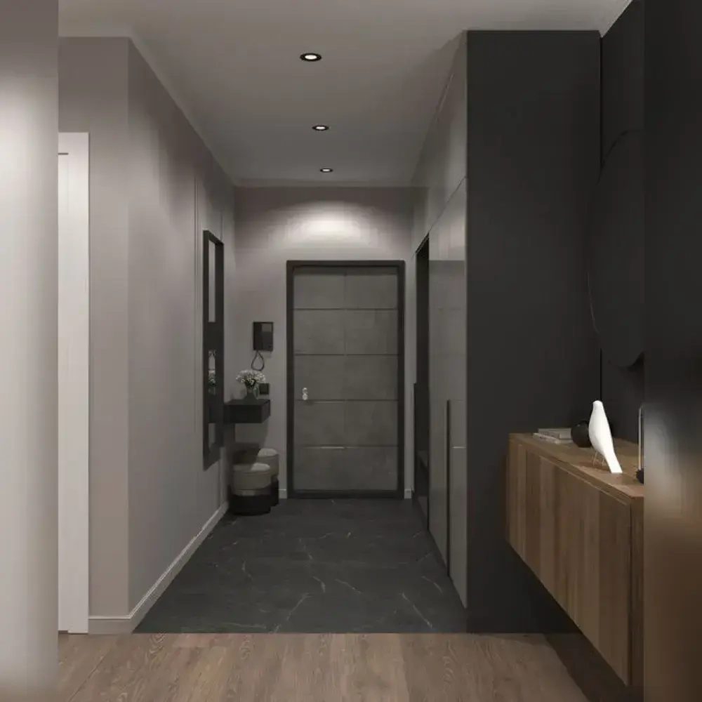 Светильник точечный встраиваемый Deko Lamp GU 5.3, спот светодиодный потолочный, черный.