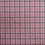 Ткань костюмная Габардин клетка 10х10, 169 гр/м2, 150 см, рубиновый