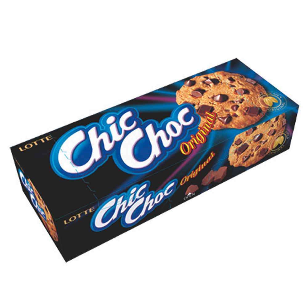 Печенье песочное с шоколадной крошкой, Chic Choc Original 90 гр