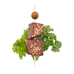 Шпажка для канапэ шар 12 см в упаковке по 100 шт.(100 уп/кор) бамбук