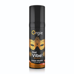 Съедобный гель Dual Vibe Sex On The Beach с эффектом вибрации и вкусом коктейля «секс на пляже» - 15 мл.