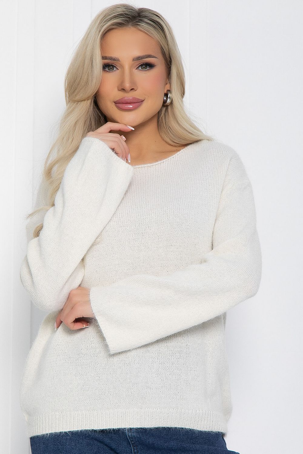 Джемпер Евангелина (экрю) Б12607-5 LT Collection