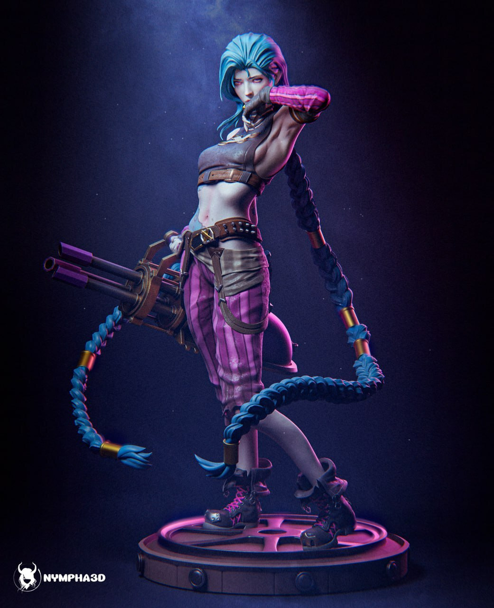 Фигурка Джинкс Лига легенд Jinx League of Legends
