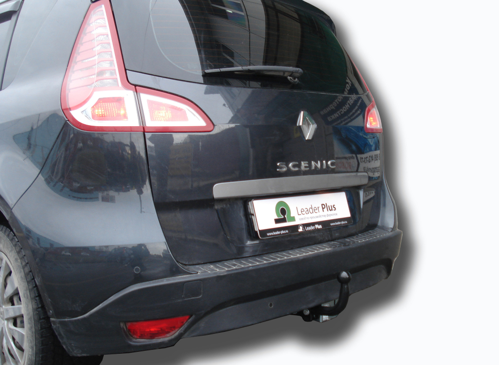 Фаркоп Лидер-Плюс для RENAULT SCENIC 3 (2009-2016) с электрикой (Smart) и сертифкатом в комплекте арт.(R117-A)